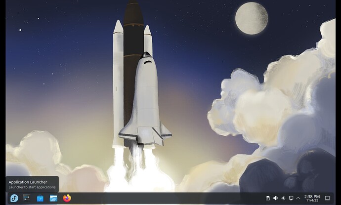 Fedora-KDE-App-Launcher