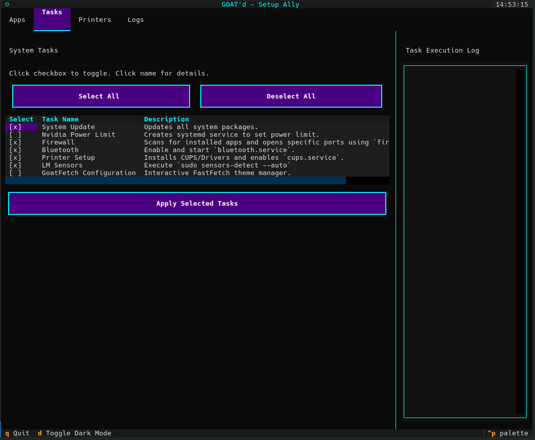 r/EndeavourOS - [Tool] I built a post-install tool for EndeavourOS/Arch --GOATd-Setup-Ally--|750xauto
